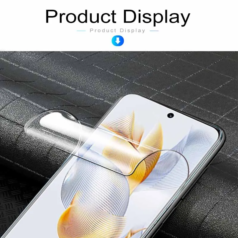 1-4Pcs Full Curved Hydrogel Film For Honor 90 Screen Protector Not Glass Xonor Honar 90 Honor90 Soft Protective Film  REA-AN00