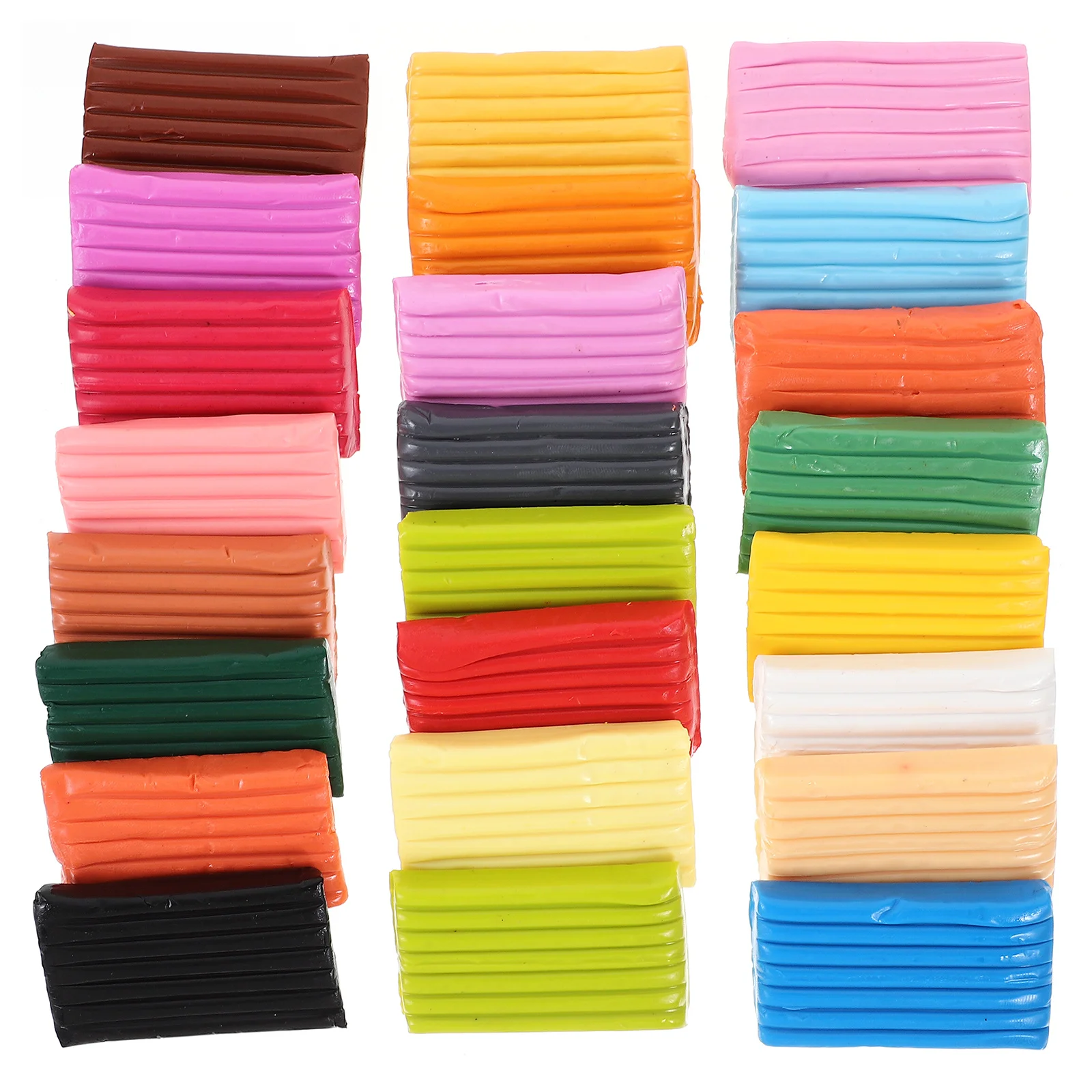 1 Box Of Soft Polymer Diy Kit Bright Color Modeling Clay Set For Crafts Sculpture Keychains Phone Charms Clay Craft Starter