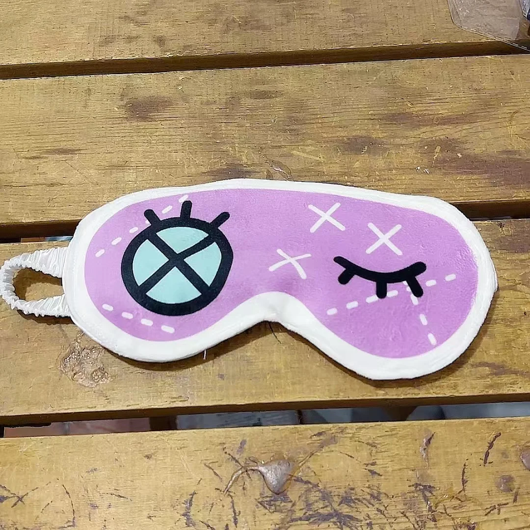 Anime Okazaki Kei Eye Patch eye mask cover Cosplay Acessories Handmade Cute Blinking Sleep
