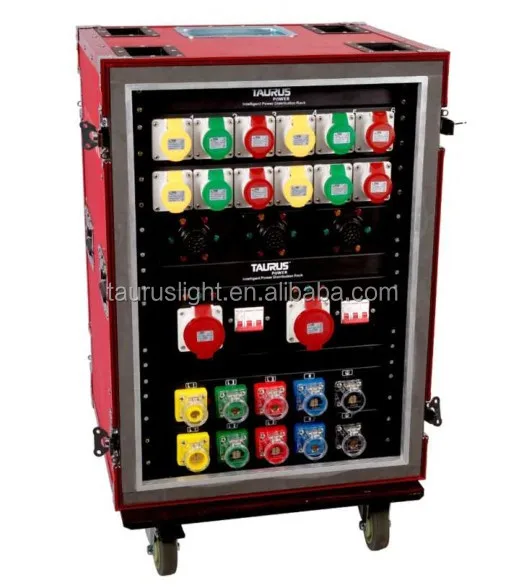 

Stage Equipment for Lighting/Audio 32CH CEE Power Distribution Box Power Rack