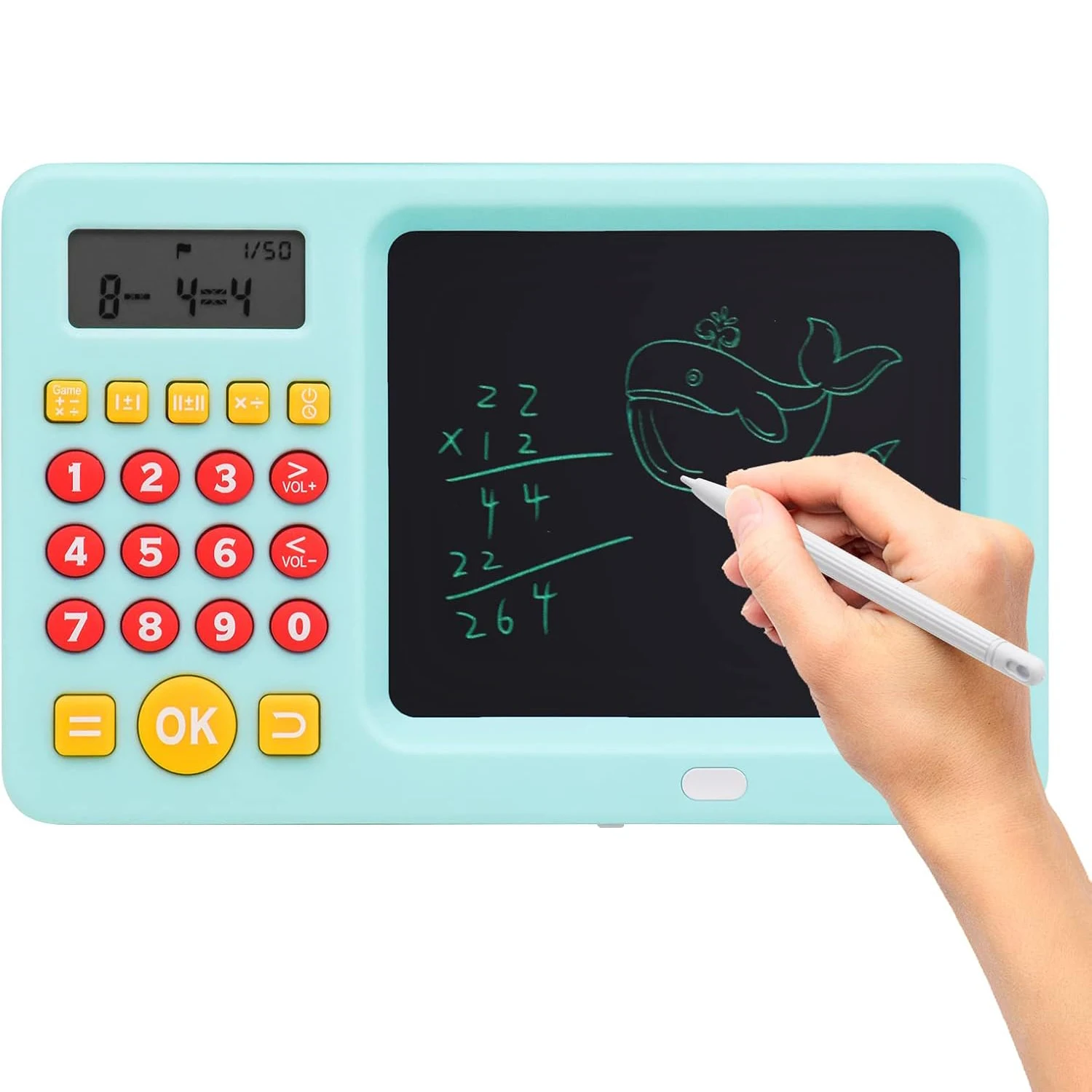 Intelligente Kinder Mathe mündliche Berechnung Schatz Handschrift Brett Erleuchtung Puzzle frühe Bildung Lernmaschine