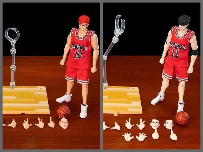 22cm SHF Anime Moveable Slam Dunk Sakuragi Hanamichi Figma Action Figure GT GREAT TOYS Dasin Model Gift Toy Doll