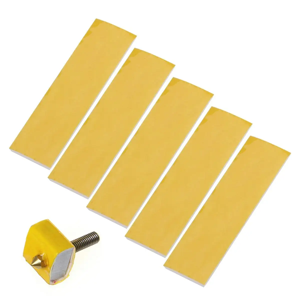 

10 Pcs Heat Insulation Cotton for 3D Printer High Temperature Resistance Elasticity Thermal Shock Printing Effect