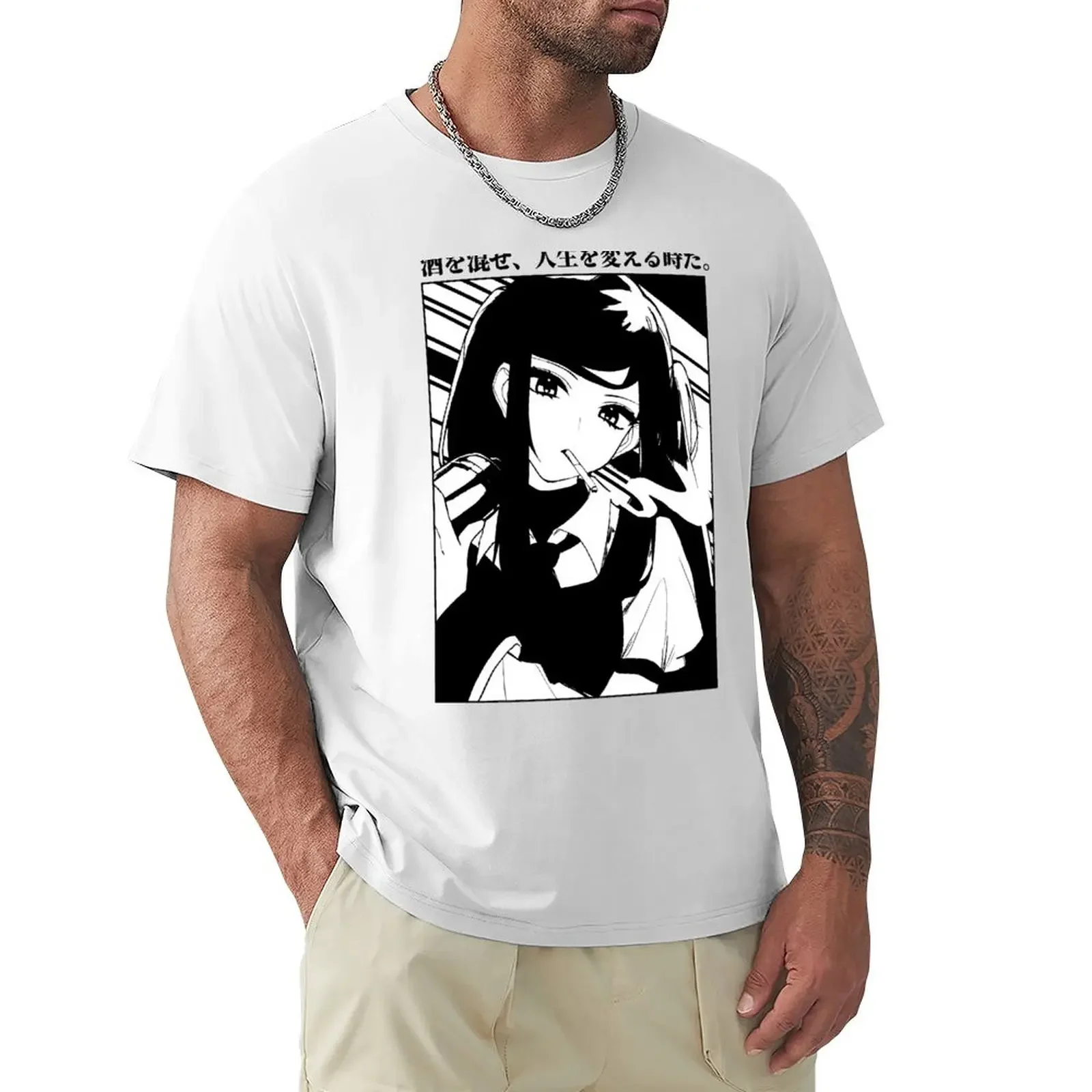 VA-11 Hall-A Jill Stingray T-Shirt hippie clothes funnys summer clothes mens t shirt