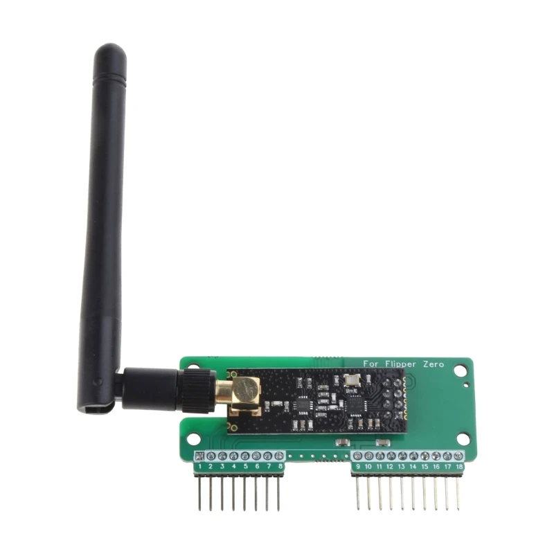 For Flipper NRF24 module and GPIO module NRF24 Mousejacker with 8Pin 10Pin Header Antenna