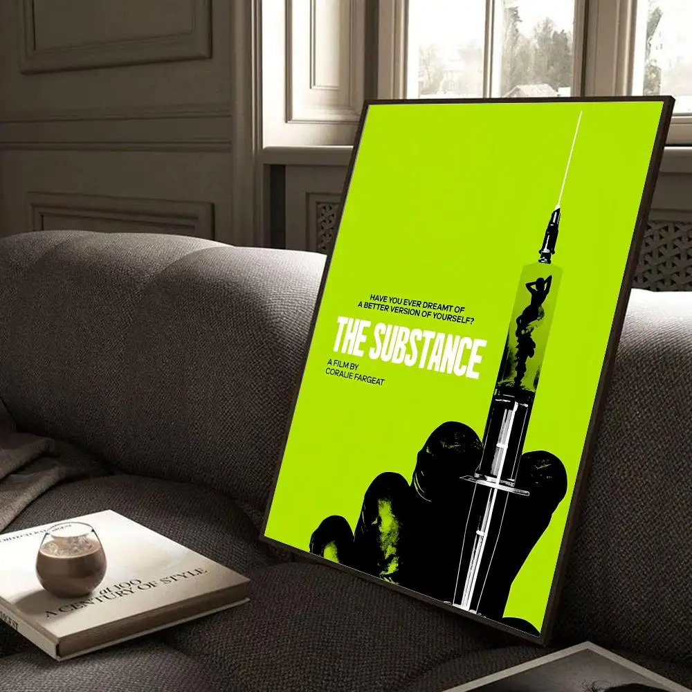 The S-Substance Movie Poster Modern Home Living Bedroom Bar Hallway Waterproof Wall Art Aesthetic Decor