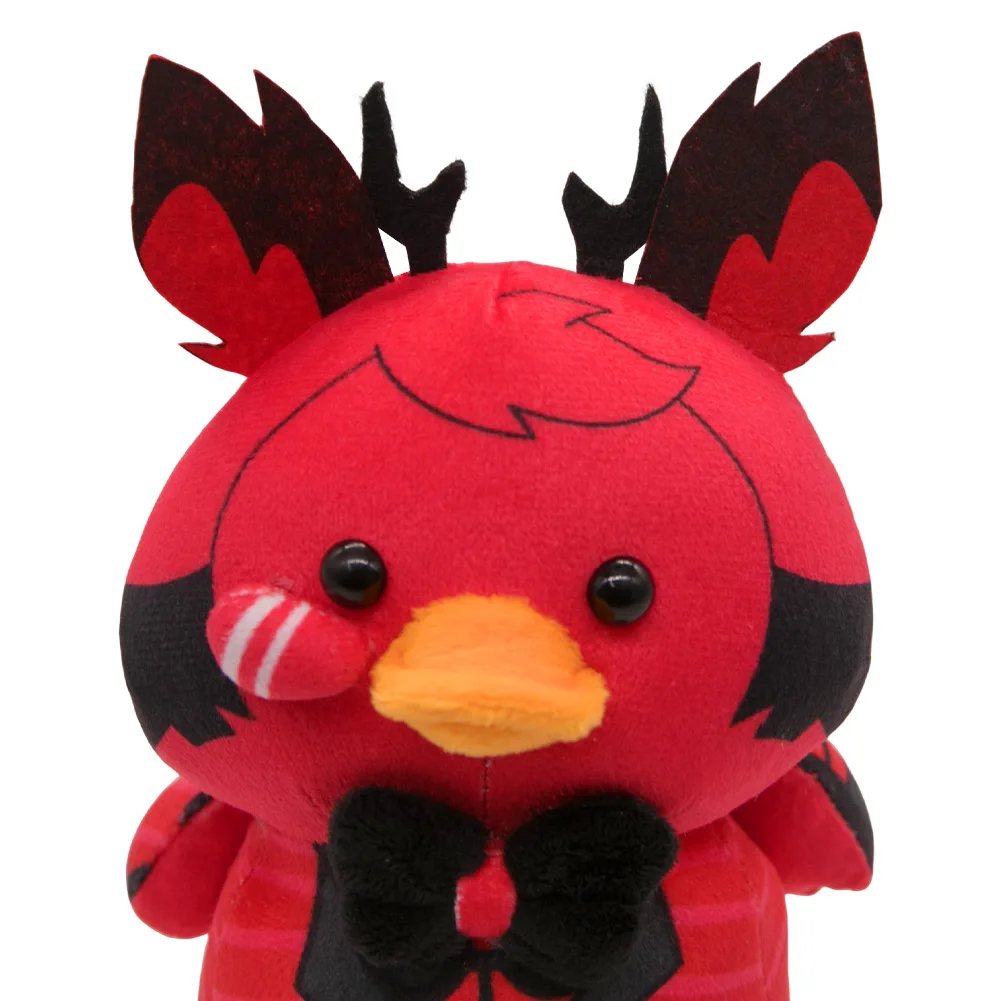 Alastor de peluche de Anime para adultos y niños, pato de dibujos animados de fantasía, mascota de peluche suave, regalos de cumpleaños y Navidad