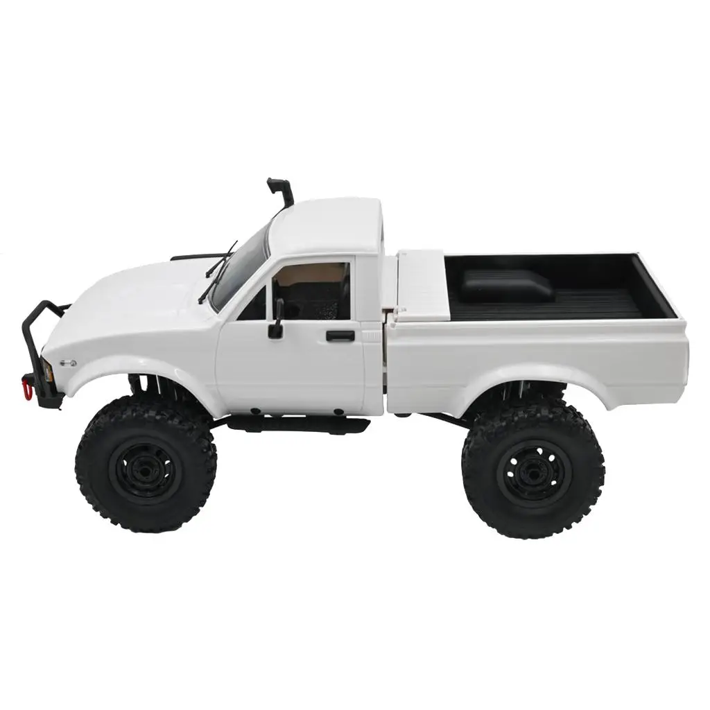 1:16 스케일 RC 자동차, 원격 제어 트럭, WPL C 모델 장난감 원격 제어 전기 등산 차량 픽업 4WD RC 자동차