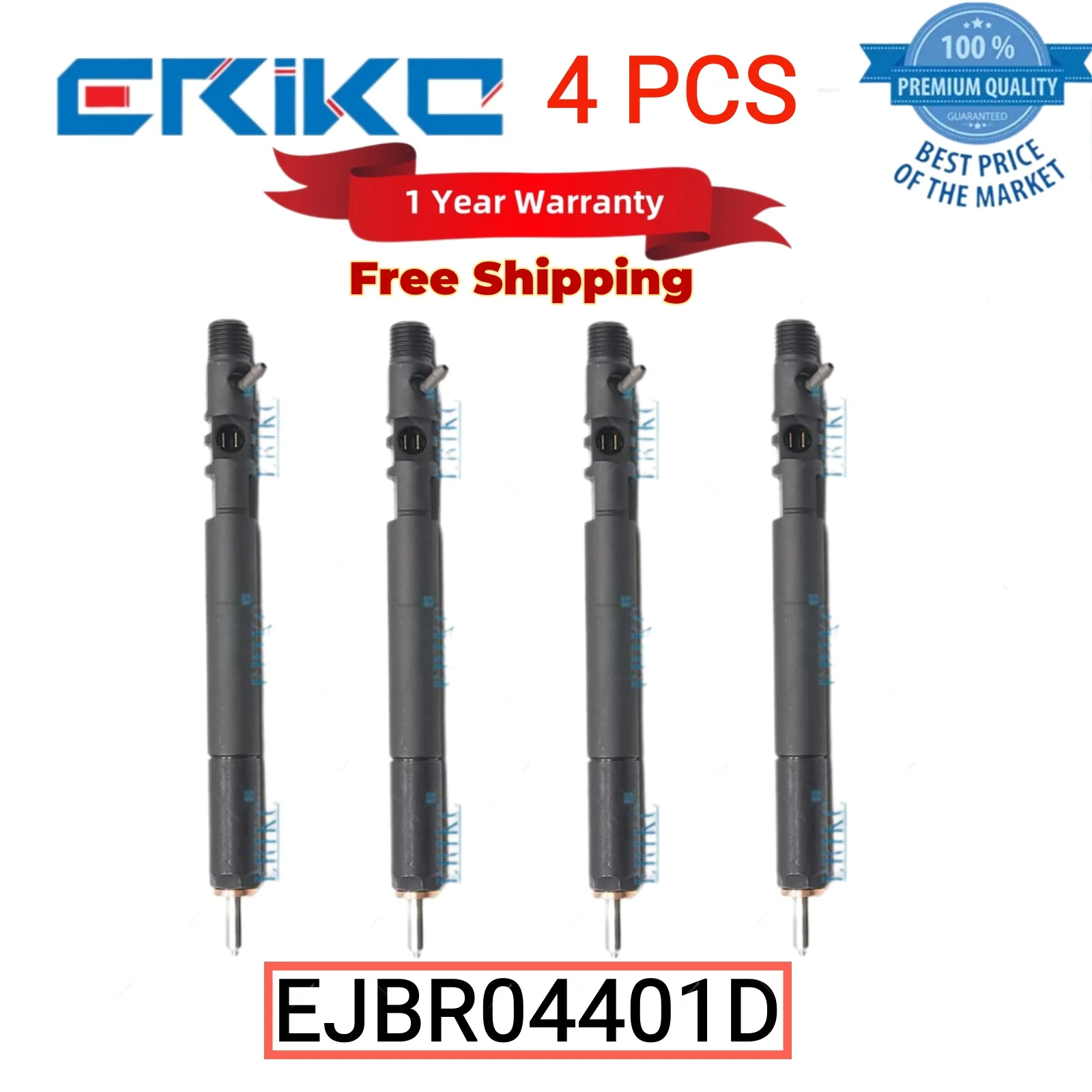 

4 PCS EJBR04401D Auto Engine Injector EJBR 044 01D Diesel Fuel Injector EJBR 04401D Diesel Fuel Injection for Ssangyong