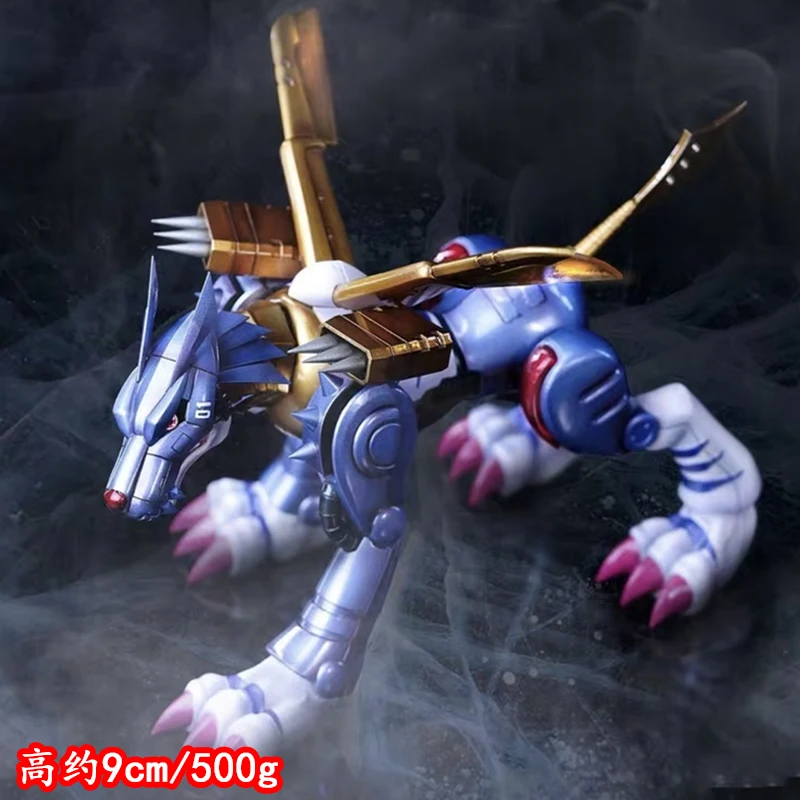 9cm デジモンアニメテーブルセットアップオーナメント ルルアニマルGK手作りスチールプラスモデル玩具 楽しいコレクタブルアクションフィギュア