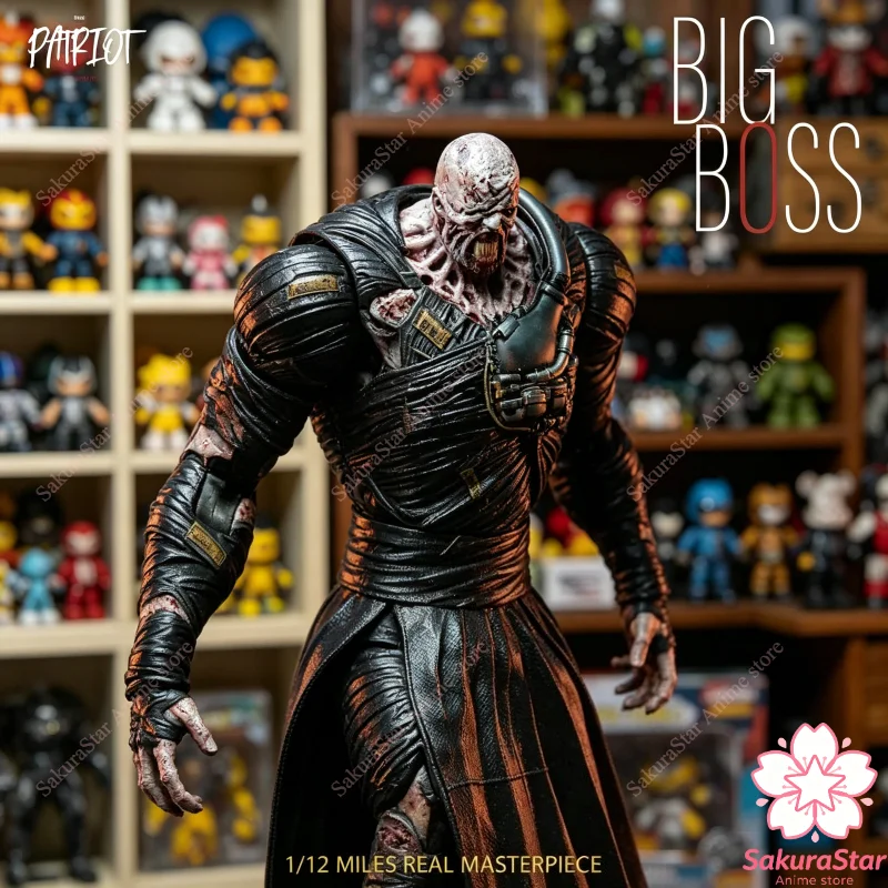 

【Pre-sale】Patriot Studio 1/12 Resident Evil Classic Tracker Big Boss Tyrant Action Figure Collectible Model Toy Gift