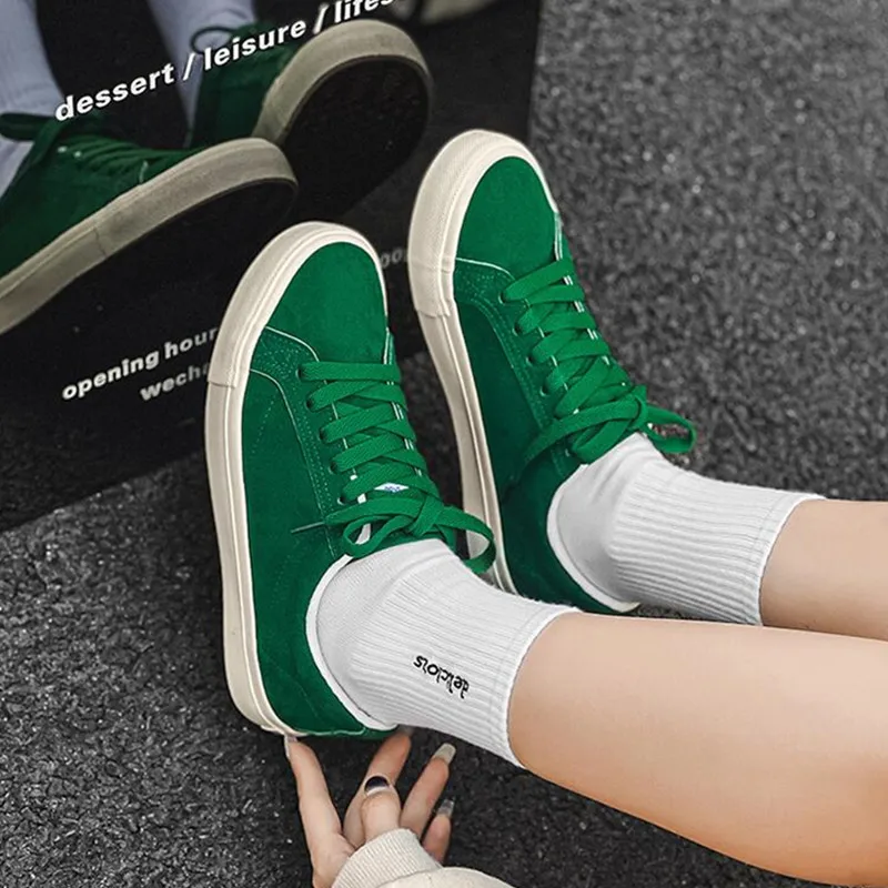 Fashion Blue Sneakers Woman Vulcanized Shoes Trend Lace Up Flats Shoes Ladies Spring Autumn Luxury Sneakers Casual Shoes Female