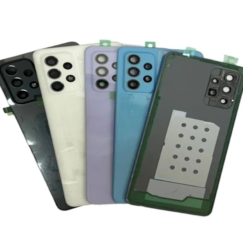 Фото Подходит для Samsung Galaxy A32 A326 A52 A72 A5260 A7260 5G задняя крышка аккумулятора с объективом камеры