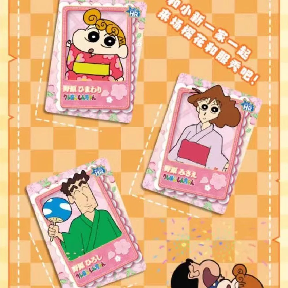 Nuovo originale Anime Crayon Shin-chan Card Party Game Card Collection Edition scatola di carte di vendita calda regali di compleanno per bambini