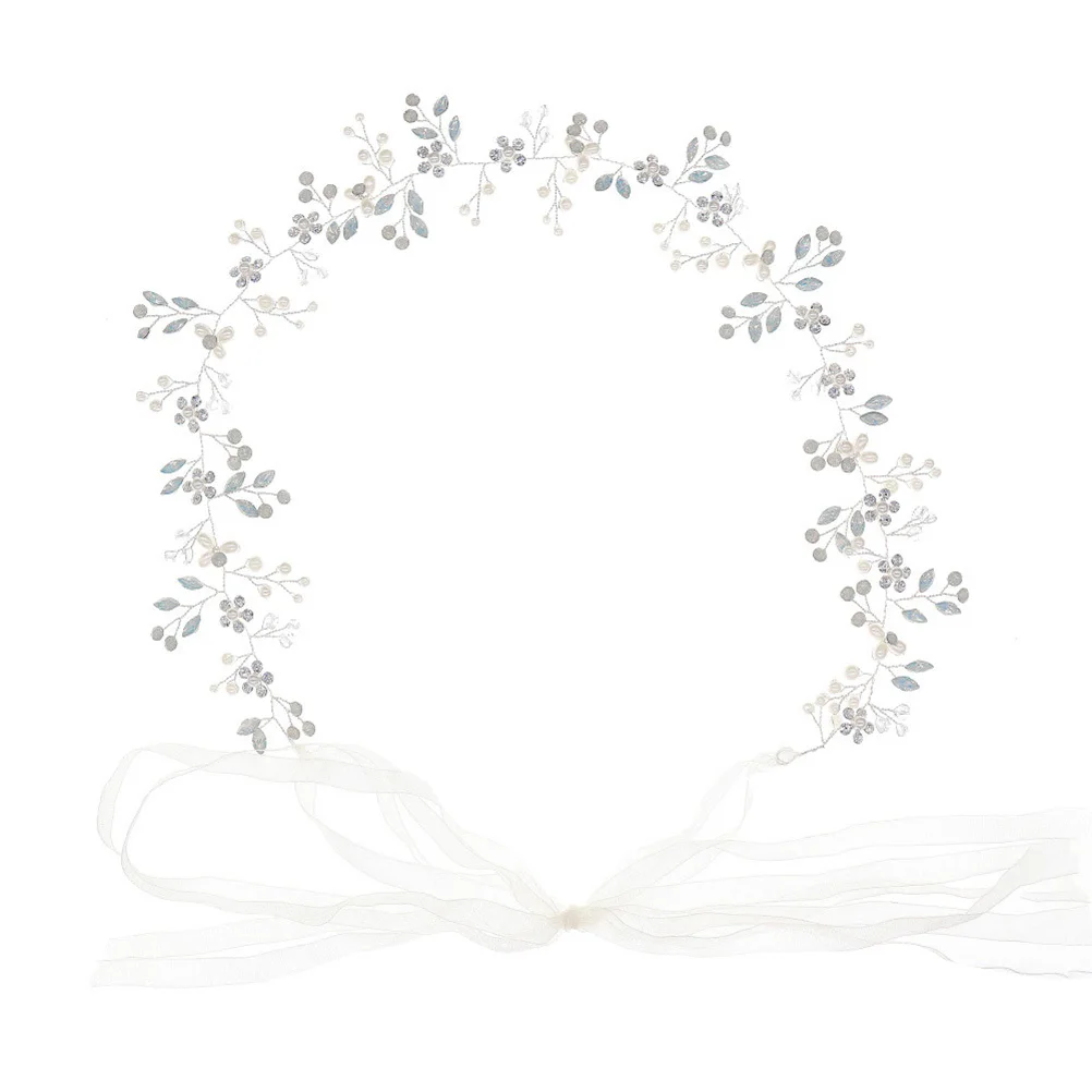 1 pezzo di cintura da sposa cintura a catena da sposa fiore di perle fascia durevole accessorio chic per la sposa festa di fidanzamento di nozze banchetto