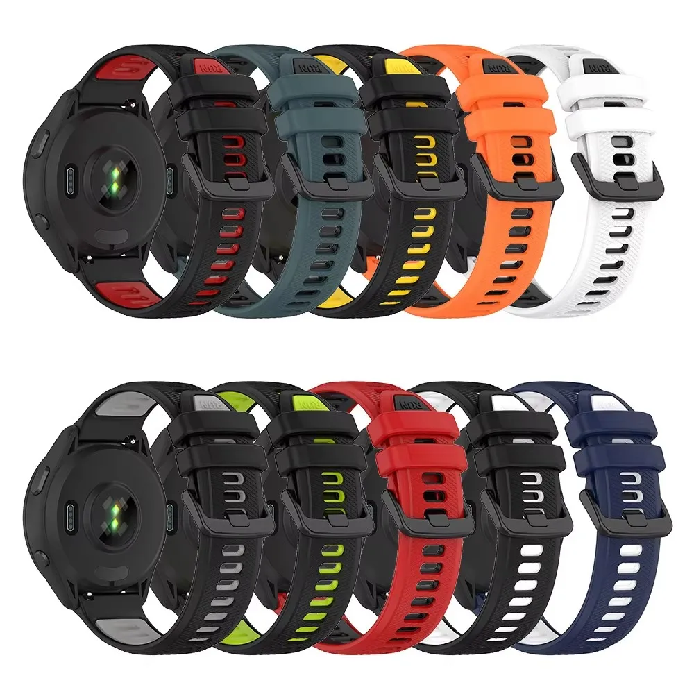 

For Garmin Forerunner 265 265S 255 255S Vivoactive 5 Smart Watch Band For Huawei Watch GT5 GT4 GT3 GT2 18/20/22mm Silicone Strap