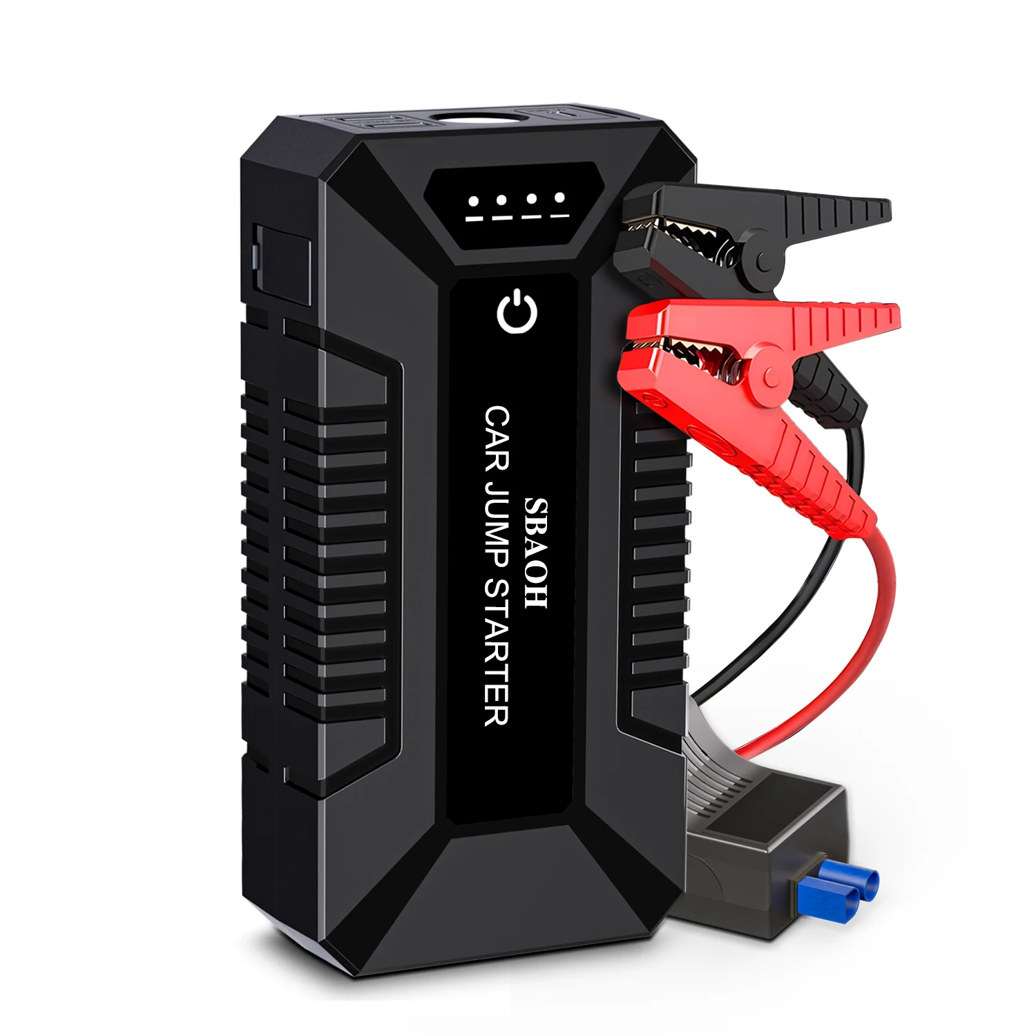 SBAOH 1200A Electric Lithium Jump Starter, 3-in-1,12V 10000mAh Battery - works on Cars, Motorcycle, Trucks, Boats and more