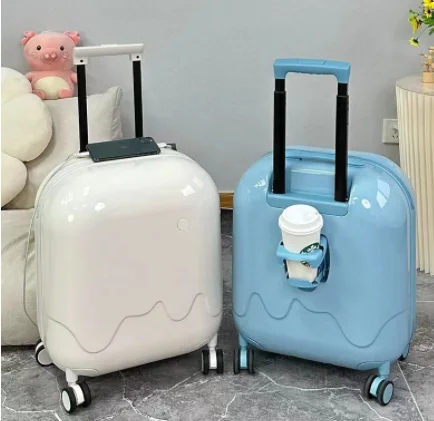 Multi-purpose luggage Schoolgirl children\'s combination case Small boarding case New trolley luggage