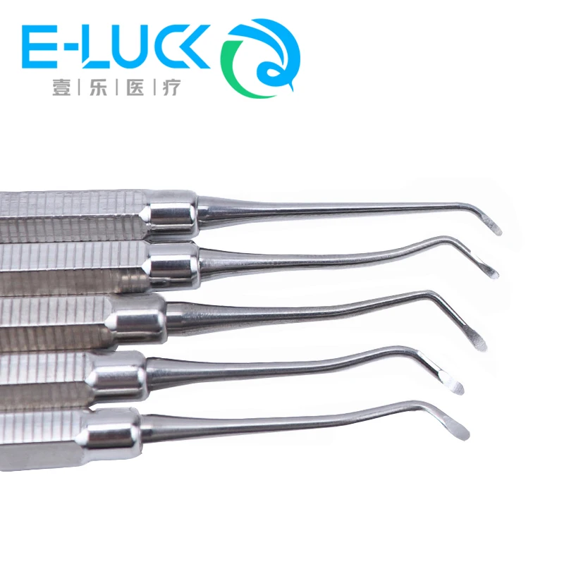 1 Pc Dental Restorative Excavator Double Ended Spoon Oral Care Tooth Cleaning Excavator Spoon Double Ends Stainless steel