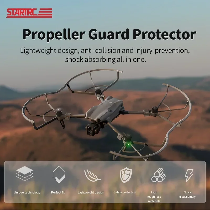 For DJI Air3 Dedicated Blade Protection Anti-collision Ring Omnidirectional Protective Cover Drone Accessories