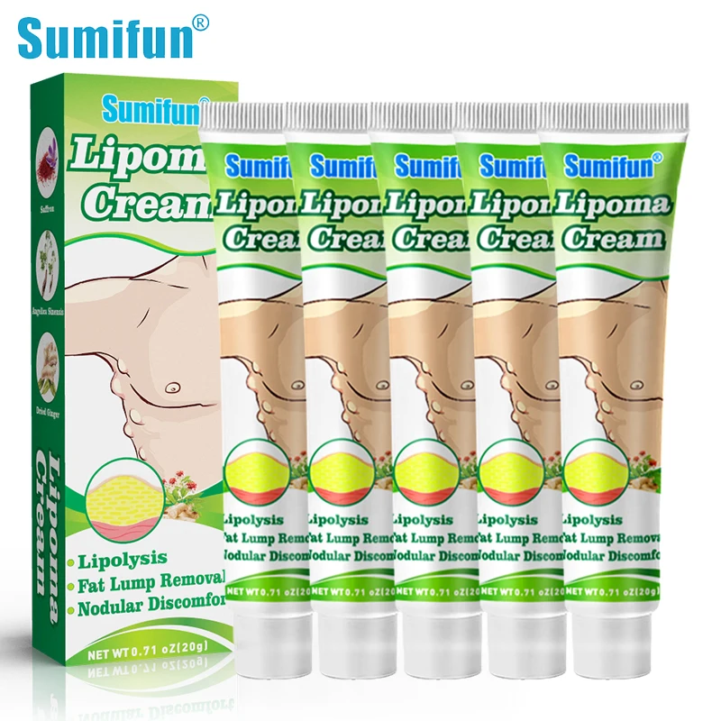 

10Pcs Sumifun Lipoma Treatment Ointment Herbal Fat Lump Remover Cream Anti-Tumor Peeling Nodular Pain Relief Chinese Medicine