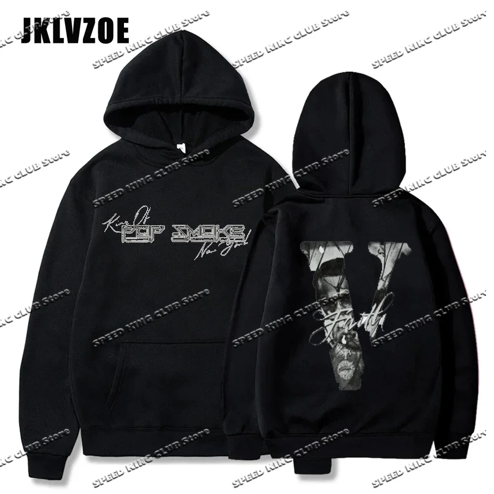 

New Trend Hoodie European And American Rapper Letter V Print Autumn Men's Street Hoodie Casual Fashion Y2k Loose Top Unisex