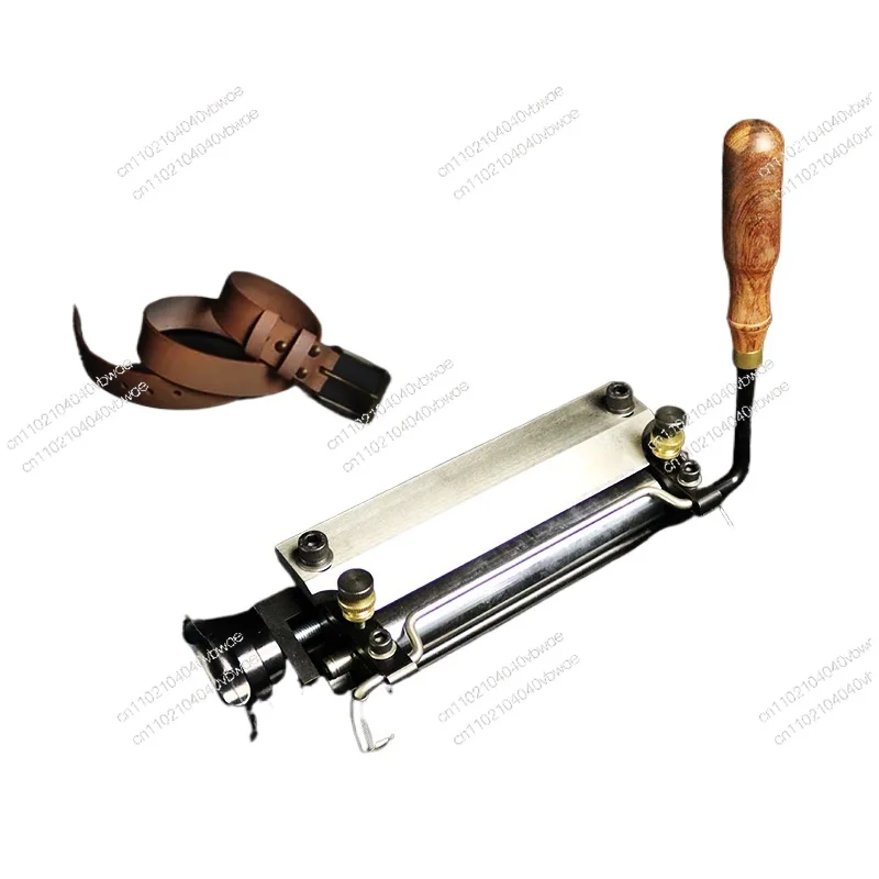 

806P Овощечистка для кожи Цельный дропшиппинг Инструмент для кожи растительного дубления Ручная овощечистка для ремня