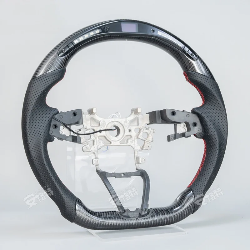 

For Honda Accord 10th Gen (2018-2023) 20-Light LED Carbon Fiber Racing Steering Wheel (Modified Part)