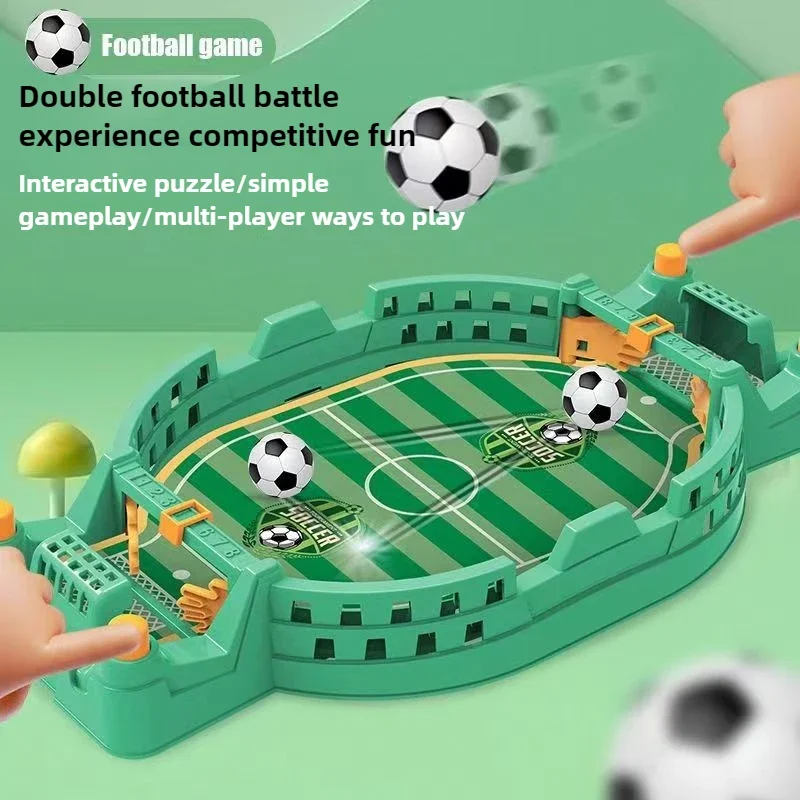 1pc Interaktive Tisch Fußball Spiel Kinder Tisch Fußball Doppel Kampf Tisch eltern-kind-Interaktive Puzzle Brettspiel