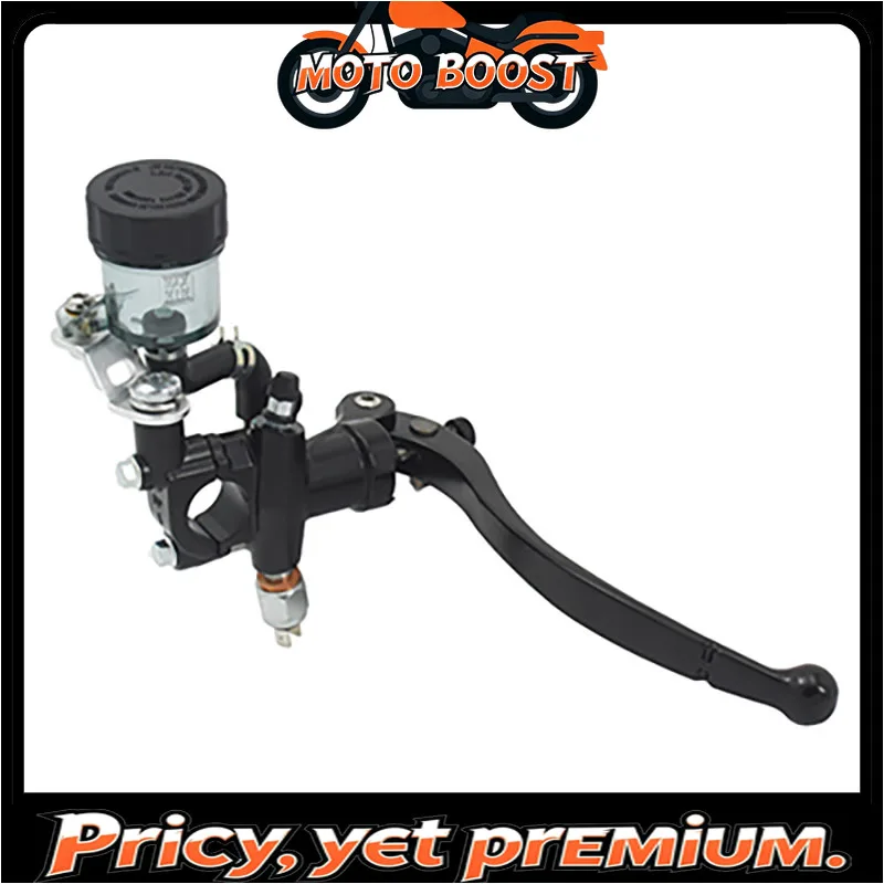

【Premium quality】Universial Vintage Scrambler Cafe Racer Motorcycle Front Brake Clutch Master Cylinder Hydraulic Pump Pedestal