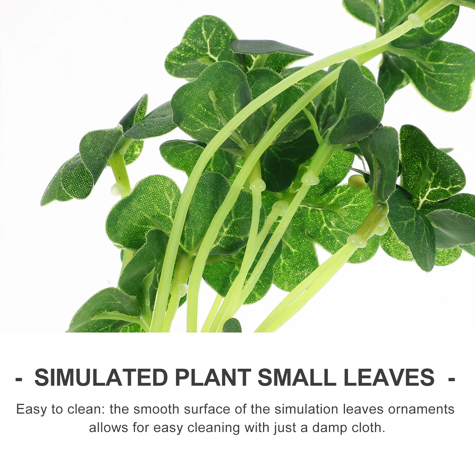 

Artificial Leaves Stems Realistic Faux Greenery For Home Decor Dining Table Craft Diy Wreath Decoration Simulation Plants