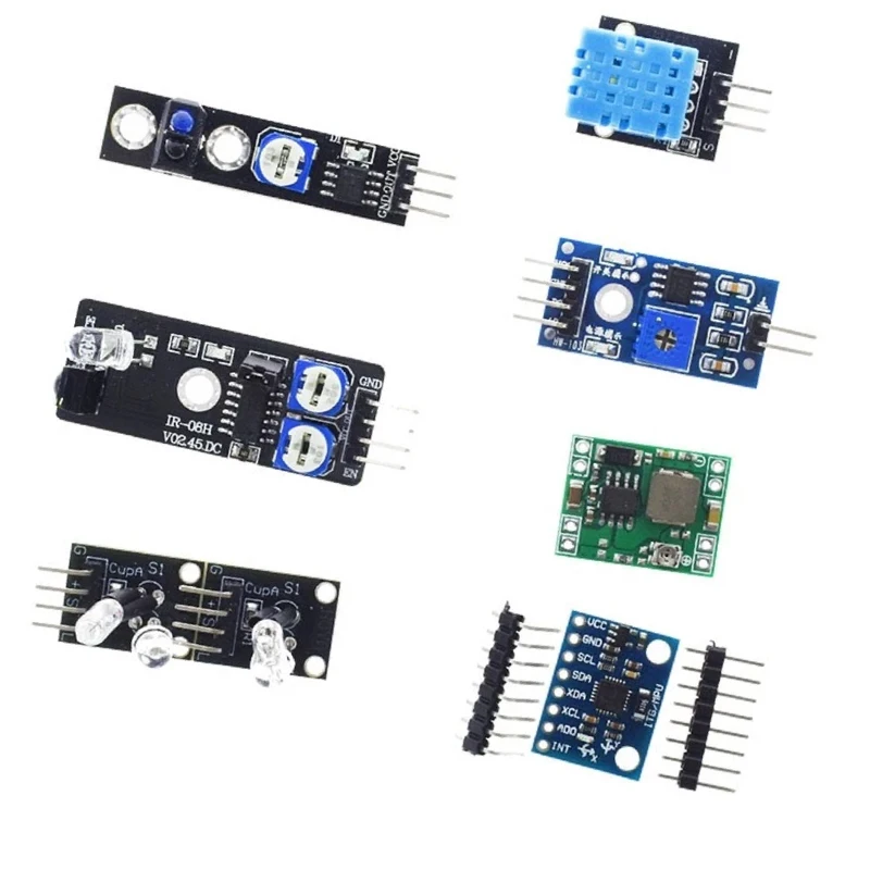 45 in 1 Sensors Modules For Arduino Starter Kit Better Than 37 in 1 Sensor Kit 37 in 1 Sensor Kit For UNO R3 MEGA2560