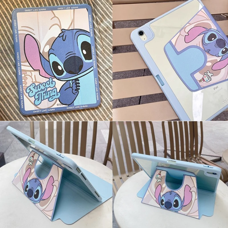 Stitch per custodia iPad Funda ipad Air 4 5 10.9in M2 M3 Pro4 5 6 12.9in M4 Custodia protettiva Ipad 8/9/10 10.2in A16 11in Tablet Cover