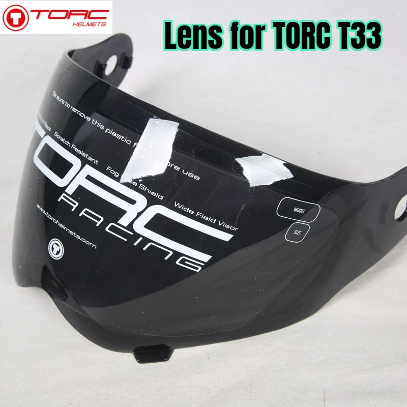 

Lens for TORC T33 Visors Double Lens Rally Off-road Helmet Lens Anti Fog Sticker Helmet Accessories Viseira Capacete