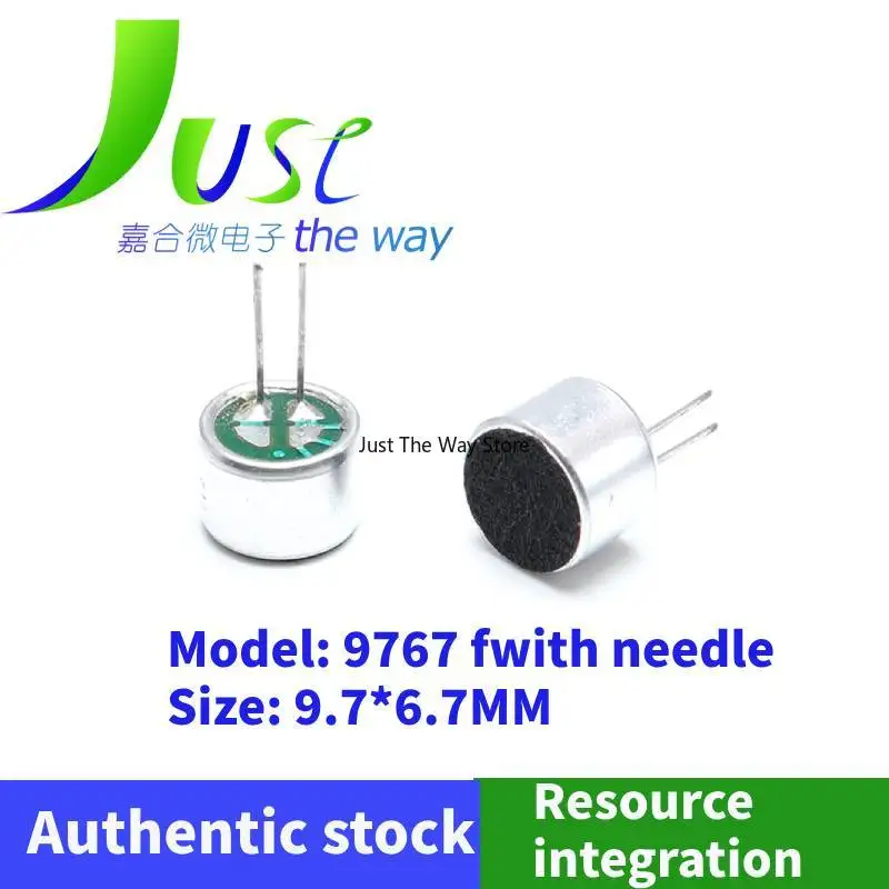 10pieces/lot 6050/9745/9767 microphone with needle, flat head solder joint, Bluetooth recording, high sensitivity