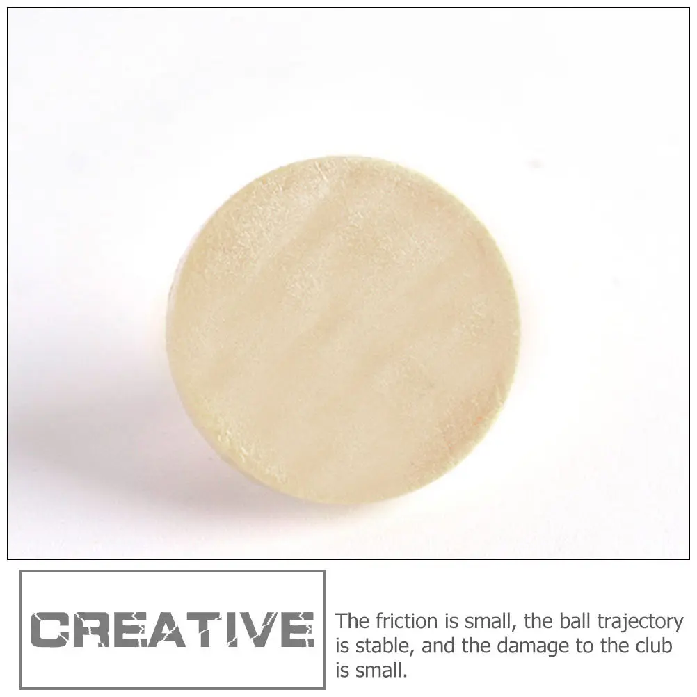 

20Pcs Wooden Golfs Ball Markers Position Tools Scratch-Resistant Ball Positioning Markers for Club Protection Golfs Accessories