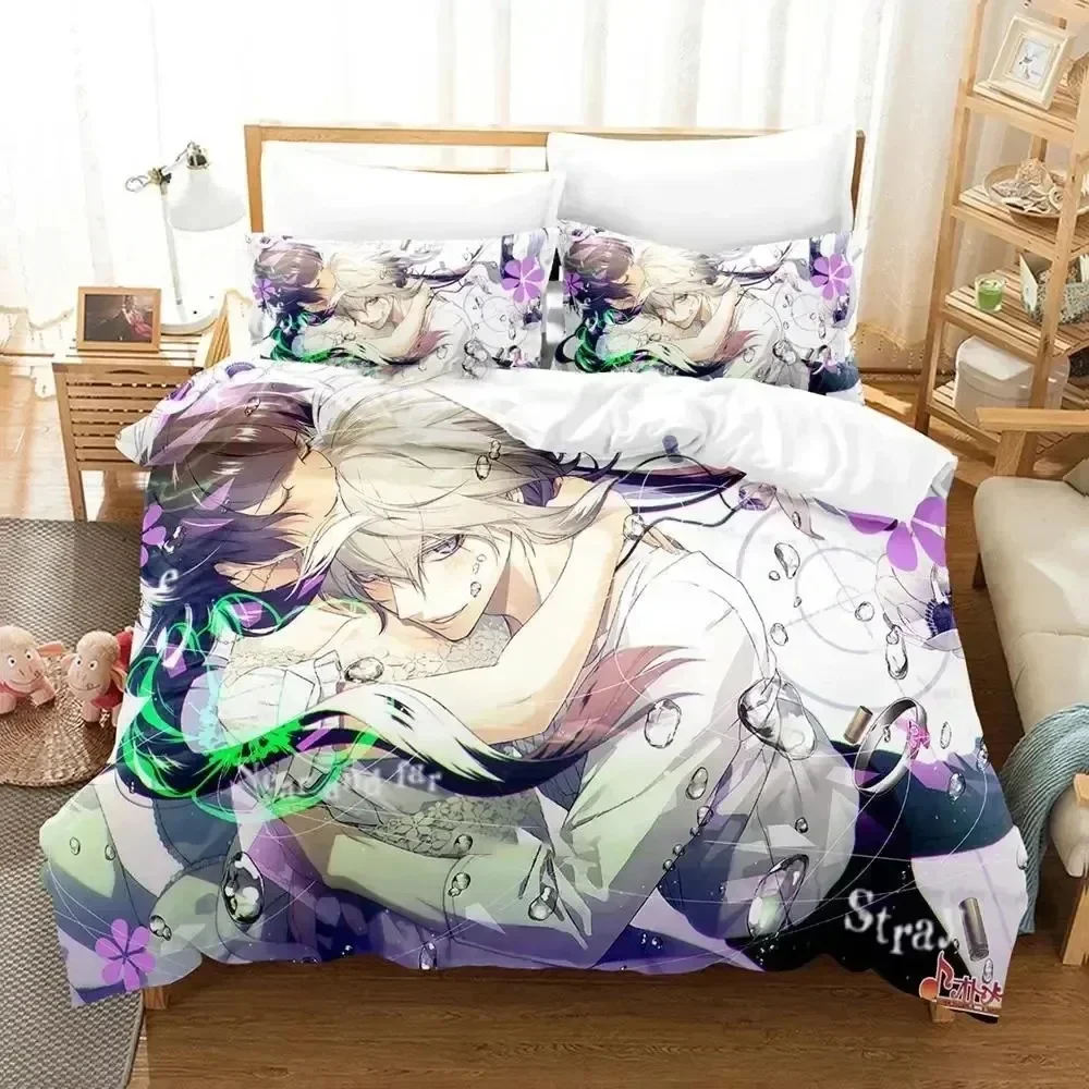 

Luxury New 3D Print Anime Game Collar X Malice Bedding Set Duvet Cover Bed Set Quilt Cover Pillowcase king Queen Size Boys Adult