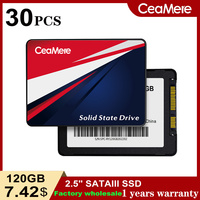 CeaMere High performance SSD 20Pcs-30Pcs 128GB  Portable SSD 256GB Solid state drives are suitable for gaming office computers