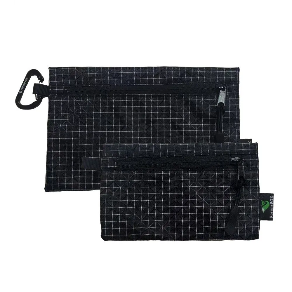Portable Lightweight Outdoor Storage Bag ‌Wear Resistant Waterproof Outdoor Organizer Zipper Coin Purse Cash Bag Adventure