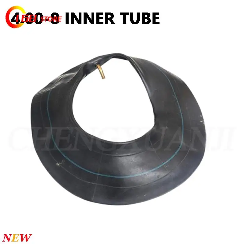 4.00-8 Inner Tube curved  Valve Stem for Lawn Mower, Wheelbarrow, Mini Bike, Go-Karting, Hand Trucks