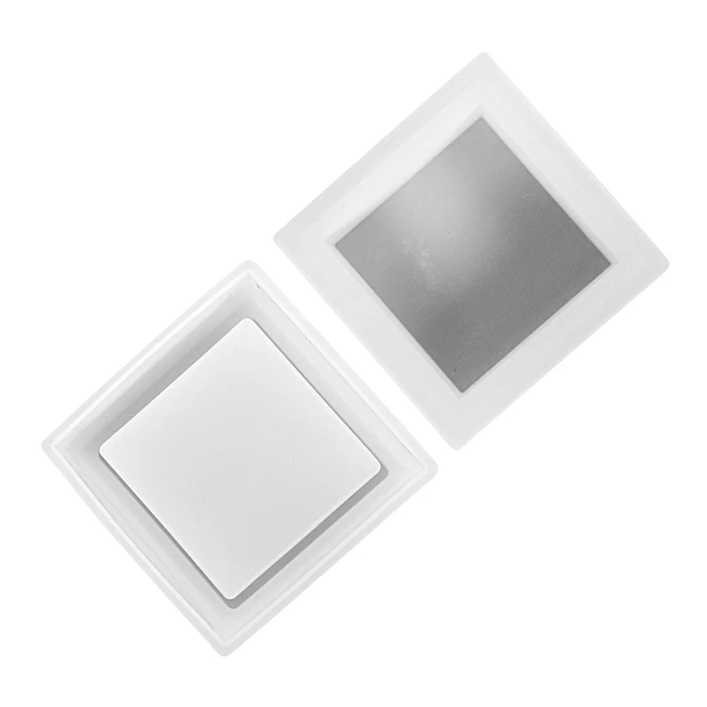 1Set Silikon Lagerung Box Form DIY Kristall Epoxy Form Langlebige Flexible Transparente Lagerung Box Machen Liefert Formen