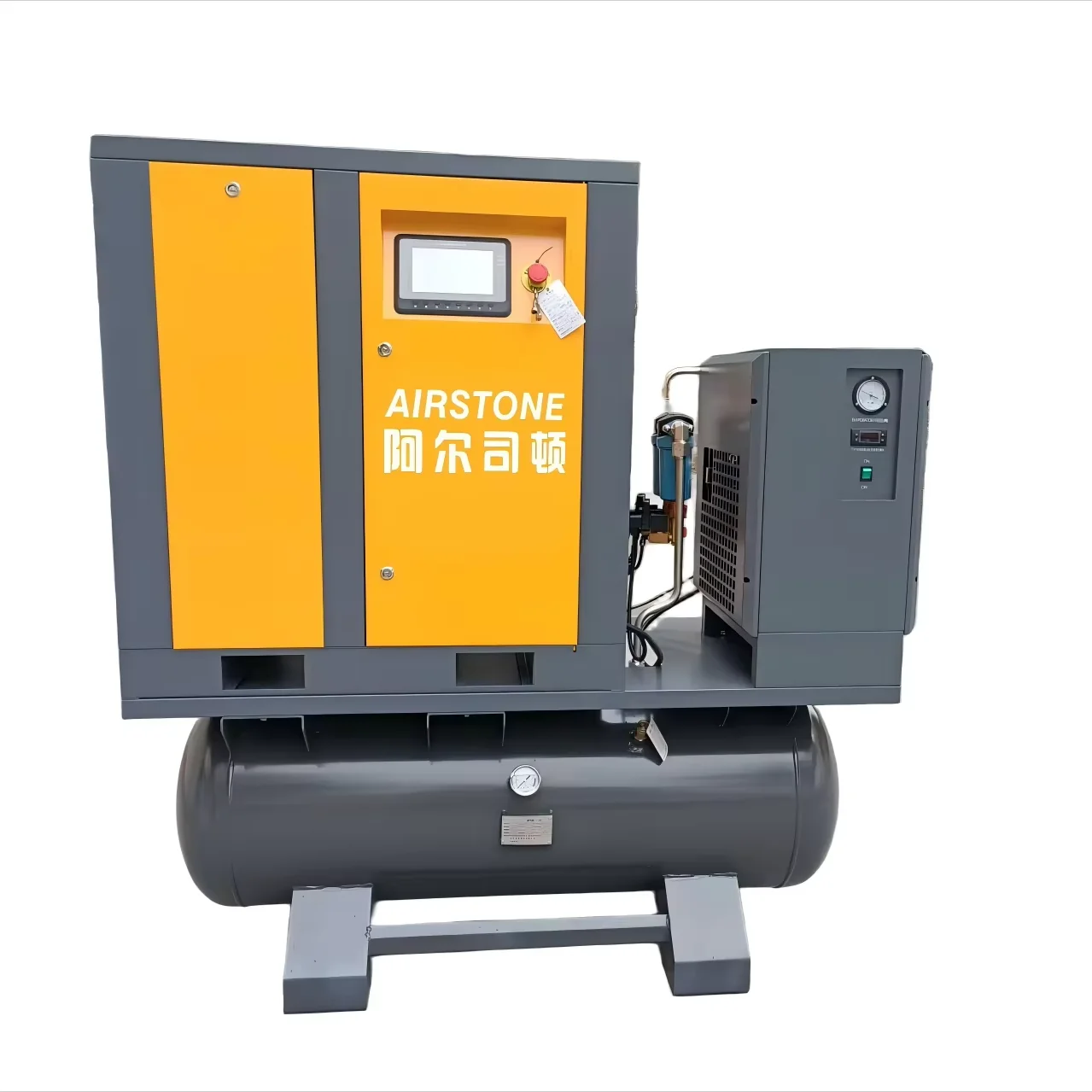 

AIRSTONE 8 бар 16 бар 20 бар «все в одном» с прямым приводом и питанием от переменного тока, смазочный винтовой воздушный компрессор для режущего станка