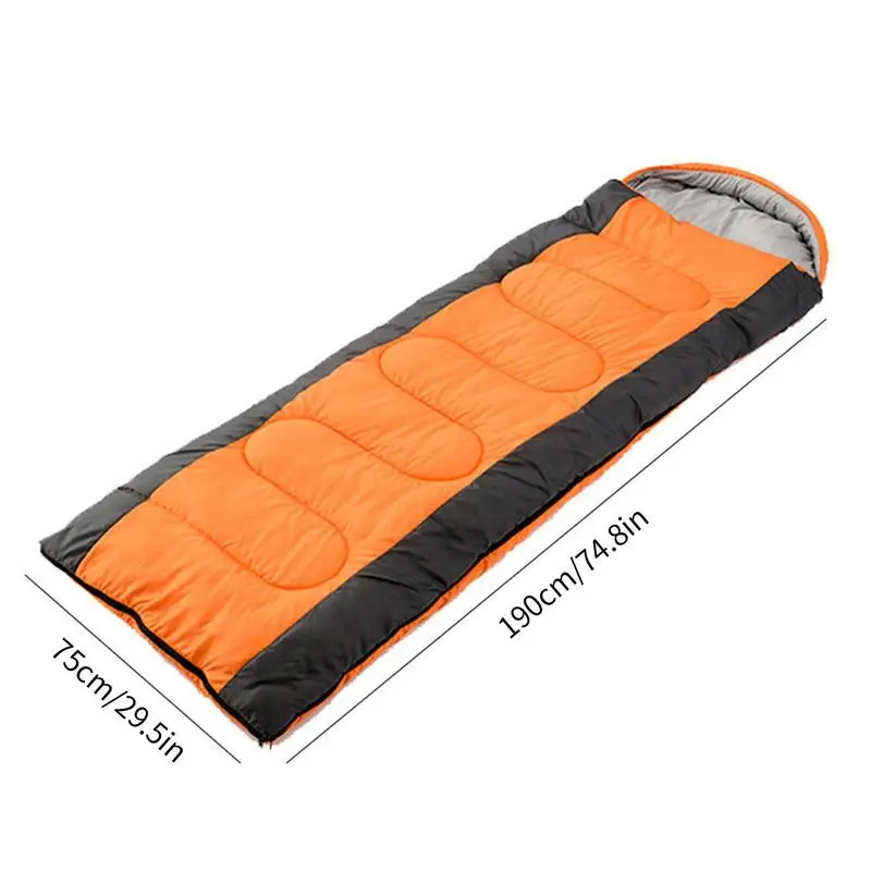 Sleeping Bag Camping Backpacking Sleeping Bag Waterproof All Weather Camping Sleeping Bag Lightweight Multifunctional For