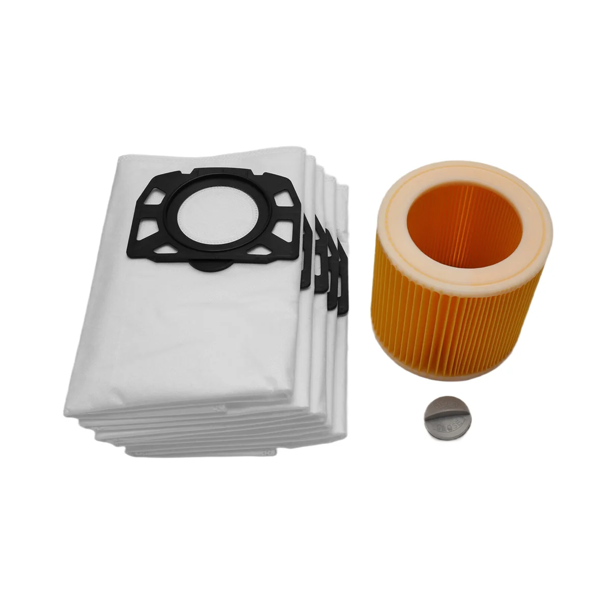 Para mv4 mv5 mv6 aspirador de pó sacos filtro adequado para kfi 357 kfi357 ka 40 saco de substituição para 2.863-314.0wd2 plus wd3