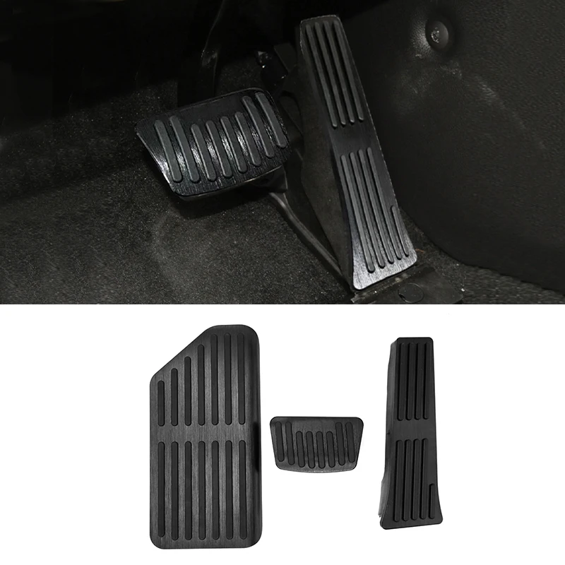 

For Kia Carnival Sedona KA4 2020 2021 2022 2023 Aluminum Car Foot Pedal Fuel Accelerator Gas Brake Pedals Cover Pad Accessories