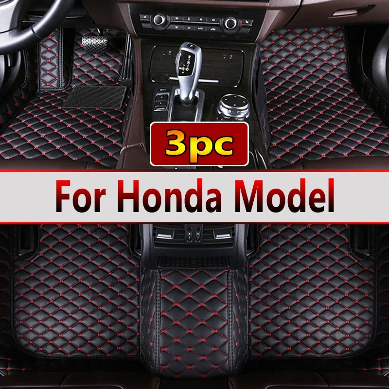 Car Floor Mats For Honda Accord Civic eNS1 Vezel CR-V Fit Spirior CRZ Insight City Odyssey HRV Car Accessories 2022 2023