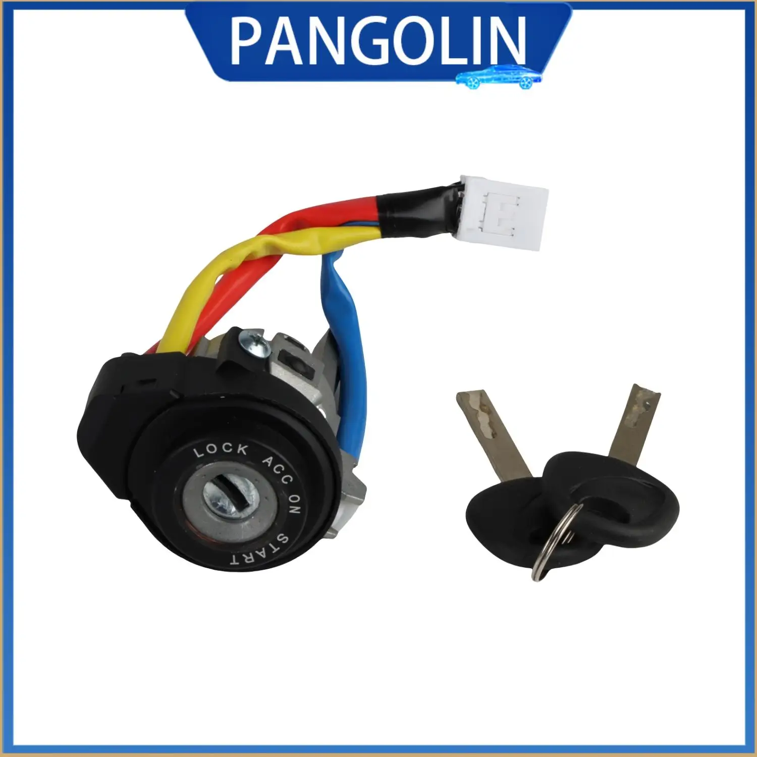 

PANGOLIN Ignition Lock Cylinder With 2 Keys 8199135240 81900D5B00 81900M7E00 for Kia Forte 2019-2021 Kia Soul 2020-2022