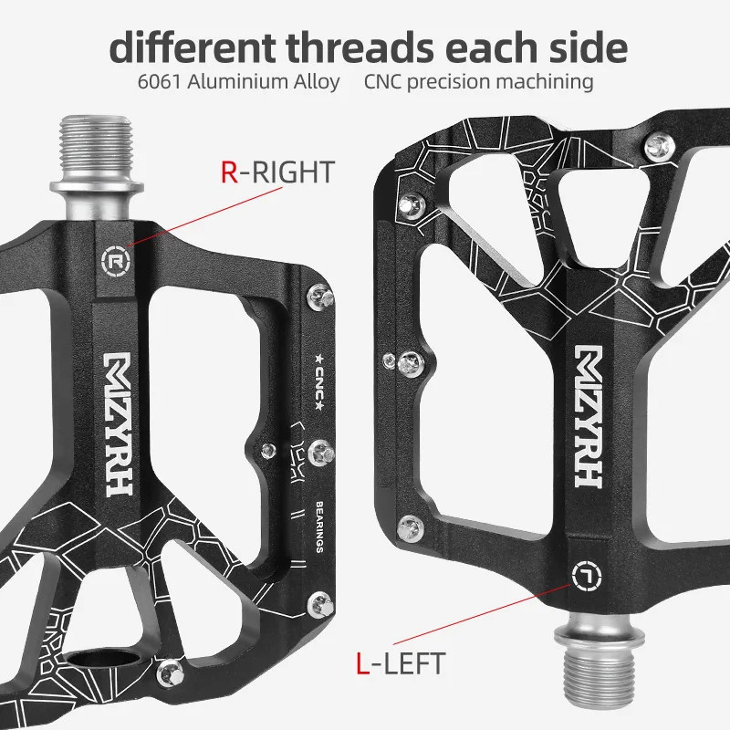 3 łożyska pedały rowerowe ultralekkie antypoślizgowe CNC BMX MTB pedał rowerowy szosowe pedały uszczelnione łożysko rowerowe akcesoria rowerowe