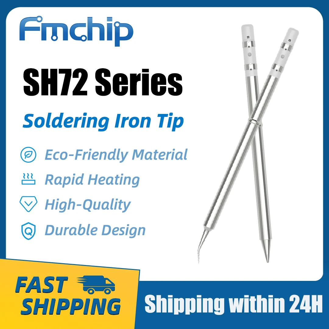 Punta SH72 para puntas de pistola para soldar, calentador de repuesto, cabezal de soldadura, herramientas de equipo de soldadura, Sting Tin Short Cautin No T12 T65