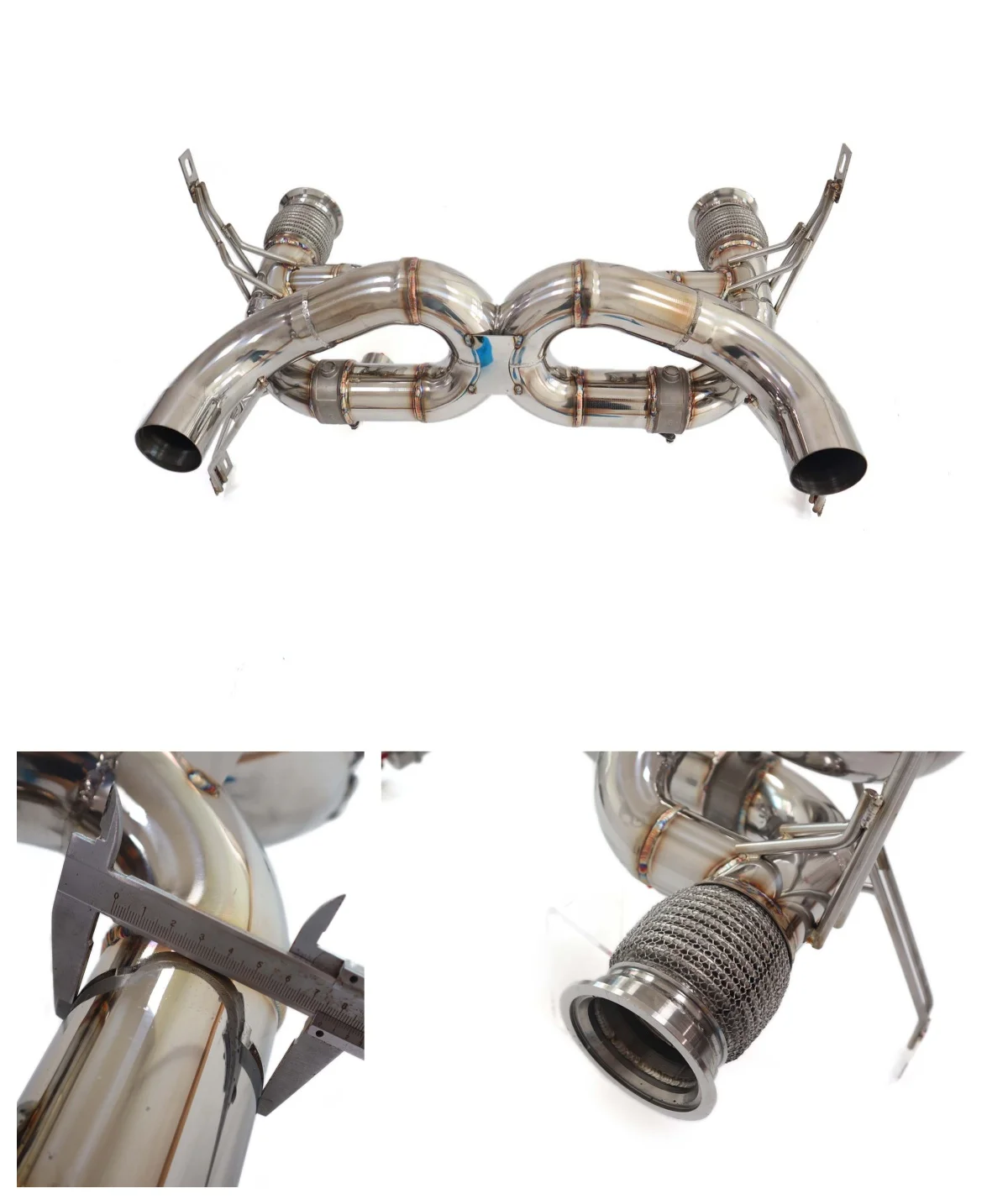 

For Lamborghini Huracan EVO 5.2 2019+ Catback With Valve Stainless Steel Iconic Supercar Sound High Flow Racing Performance HMD